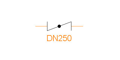 Flange type series 46 DN250